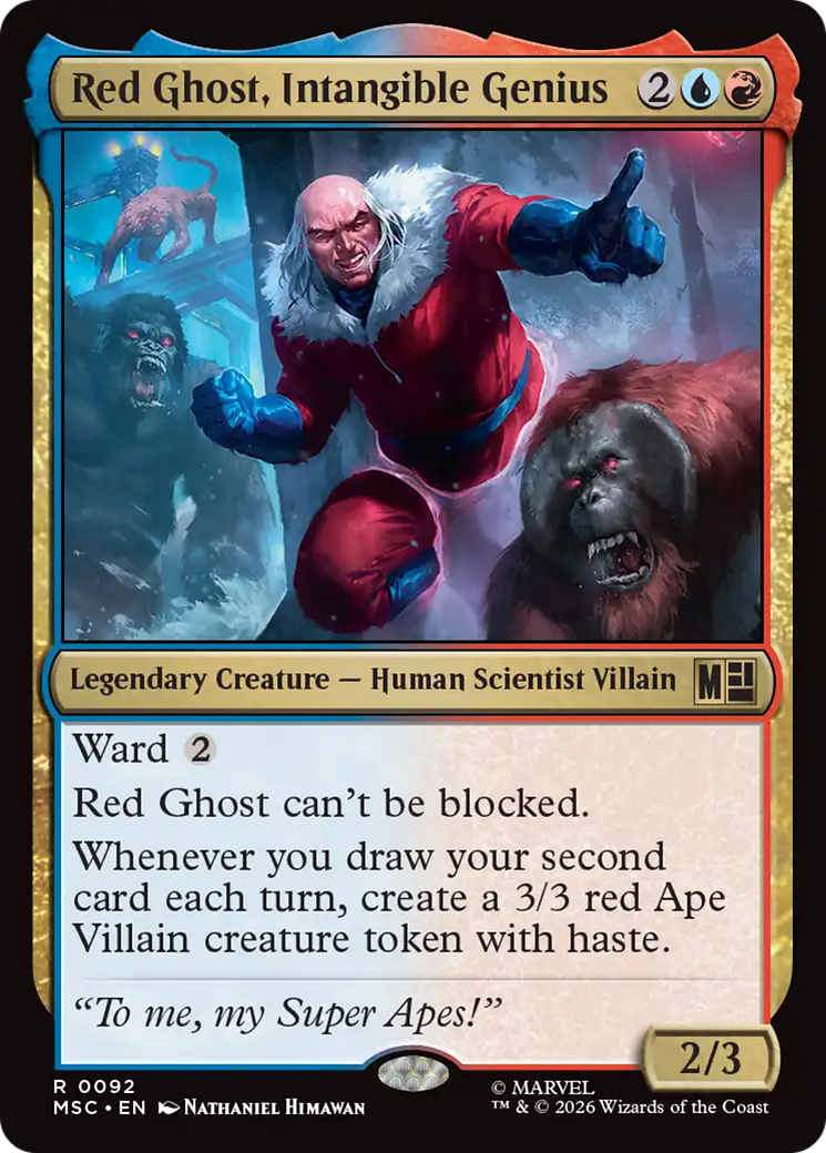 Red Ghost, Intangible Genius [Marvel Super Heroes Commander] | Mega City Incorporated