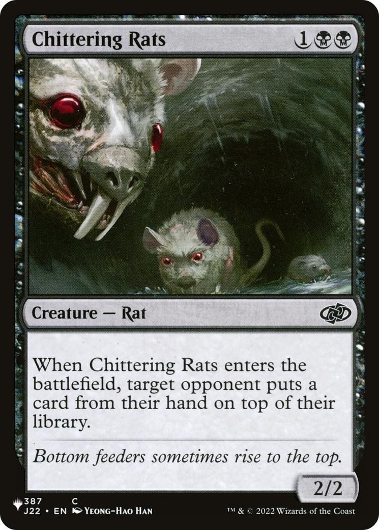 Chittering Rats [The List] | Mega City Incorporated