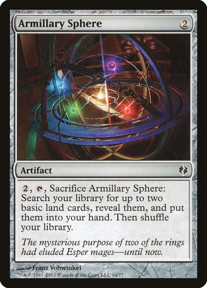 Armillary Sphere [Duel Decks: Venser vs. Koth] | Mega City Incorporated