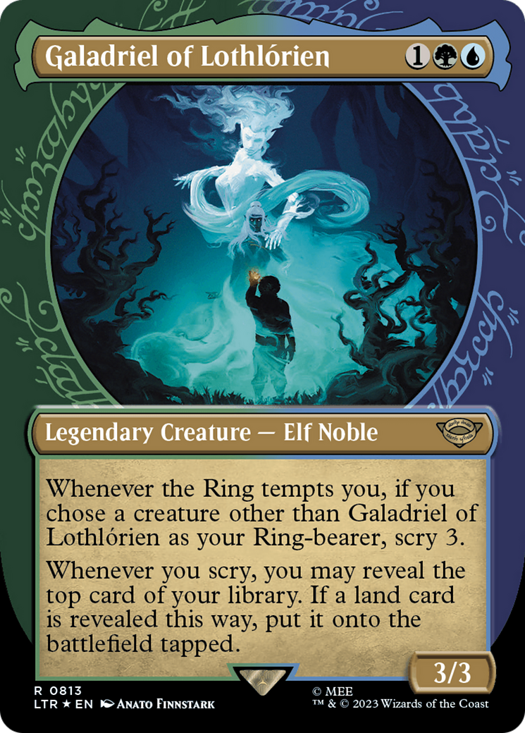 Galadriel of Lothlorien (Showcase) (Surge Foil) [The Lord of the Rings: Tales of Middle-Earth] | Mega City Incorporated