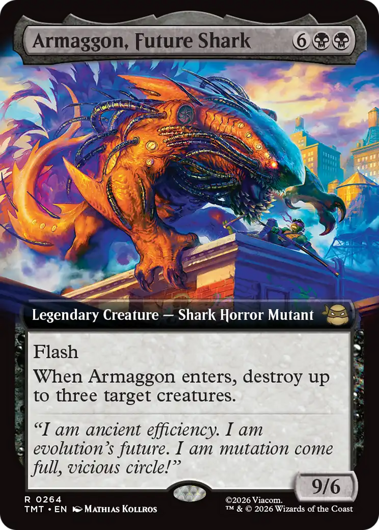 Armaggon, Future Shark (Extended Art) [Teenage Mutant Ninja Turtles] | Mega City Incorporated