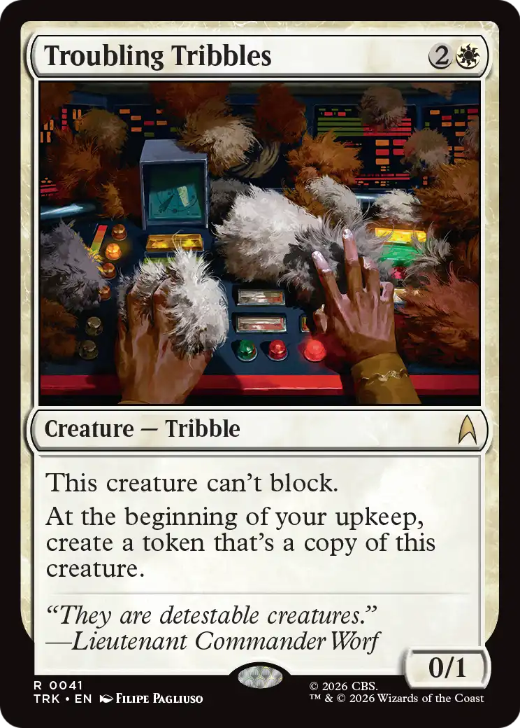 Troubling Tribbles [Star Trek] | Mega City Incorporated