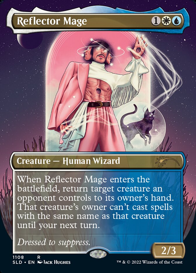 Reflector Mage (Borderless) [Secret Lair Drop Series] | Mega City Incorporated
