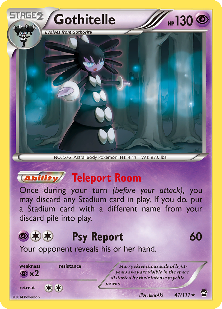 Gothitelle (41/111) [XY: Furious Fists] | Mega City Incorporated