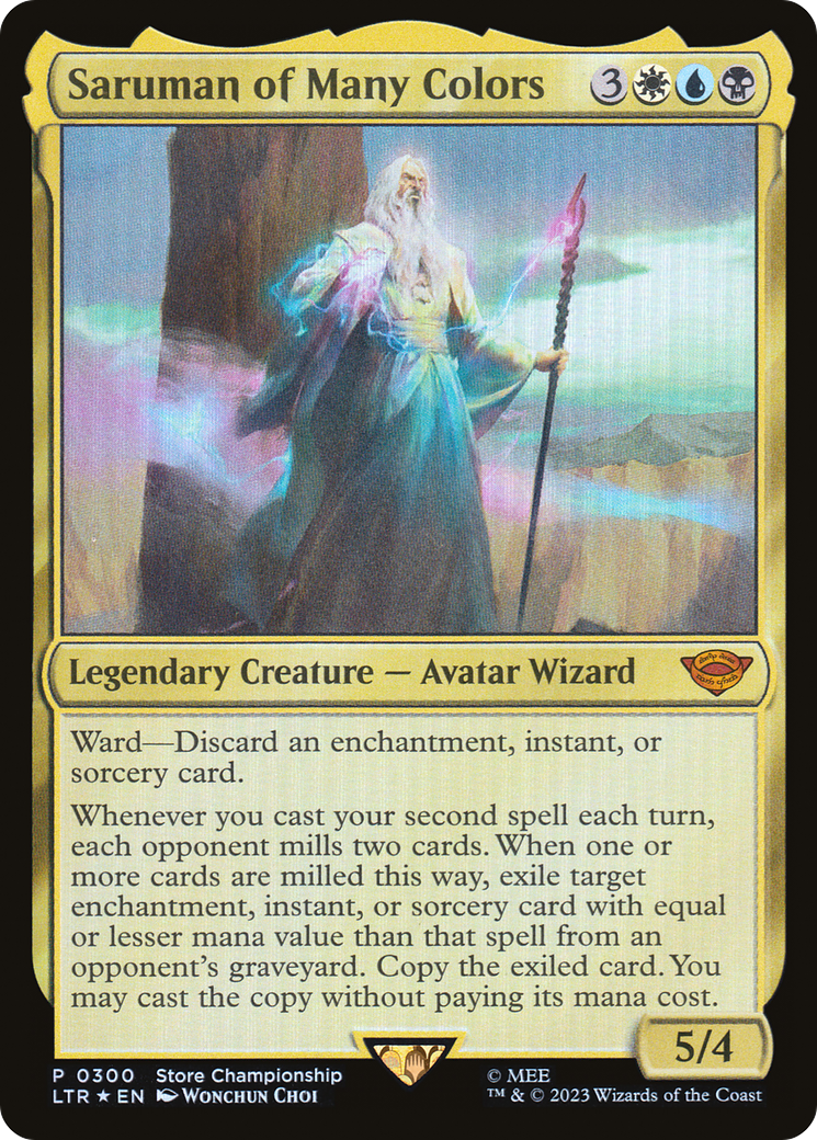 Saruman of Many Colors (Winner) [Store Championships 2023] | Mega City Incorporated