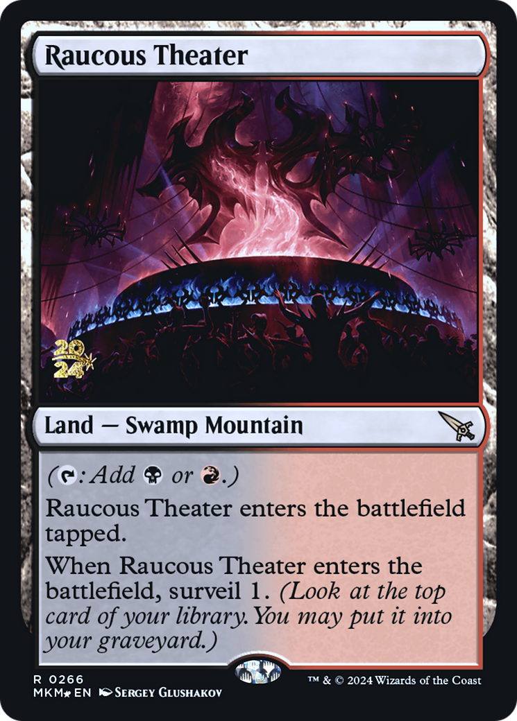 Raucous Theater [Murders at Karlov Manor Prerelease Promos] | Mega City Incorporated