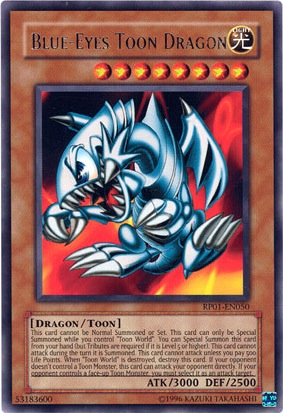 Blue-Eyes Toon Dragon [RP01-EN050] Rare | Mega City Incorporated