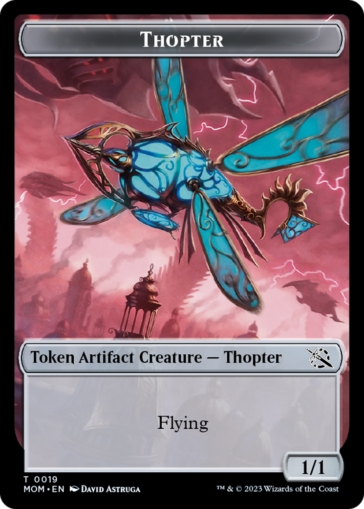 Thopter Token [March of the Machine Tokens] | Mega City Incorporated