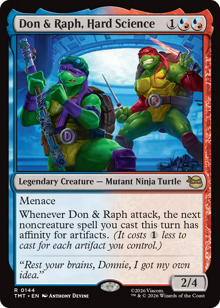 Don & Raph, Hard Science [Teenage Mutant Ninja Turtles] | Mega City Incorporated