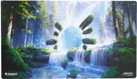 GAMEGEN!C Prime Play Mat MTG Secrets of Strixhaven- Dreamroot Cascade | Mega City Incorporated