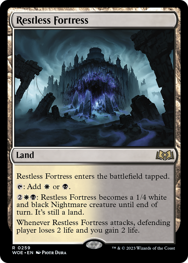 Restless Fortress [Wilds of Eldraine] | Mega City Incorporated