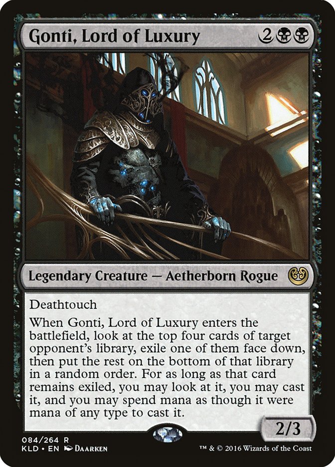 Gonti, Lord of Luxury [Kaladesh] | Mega City Incorporated