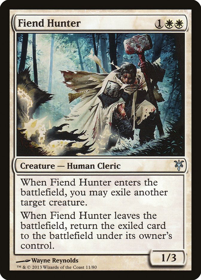 Fiend Hunter [Duel Decks: Sorin vs. Tibalt] | Mega City Incorporated