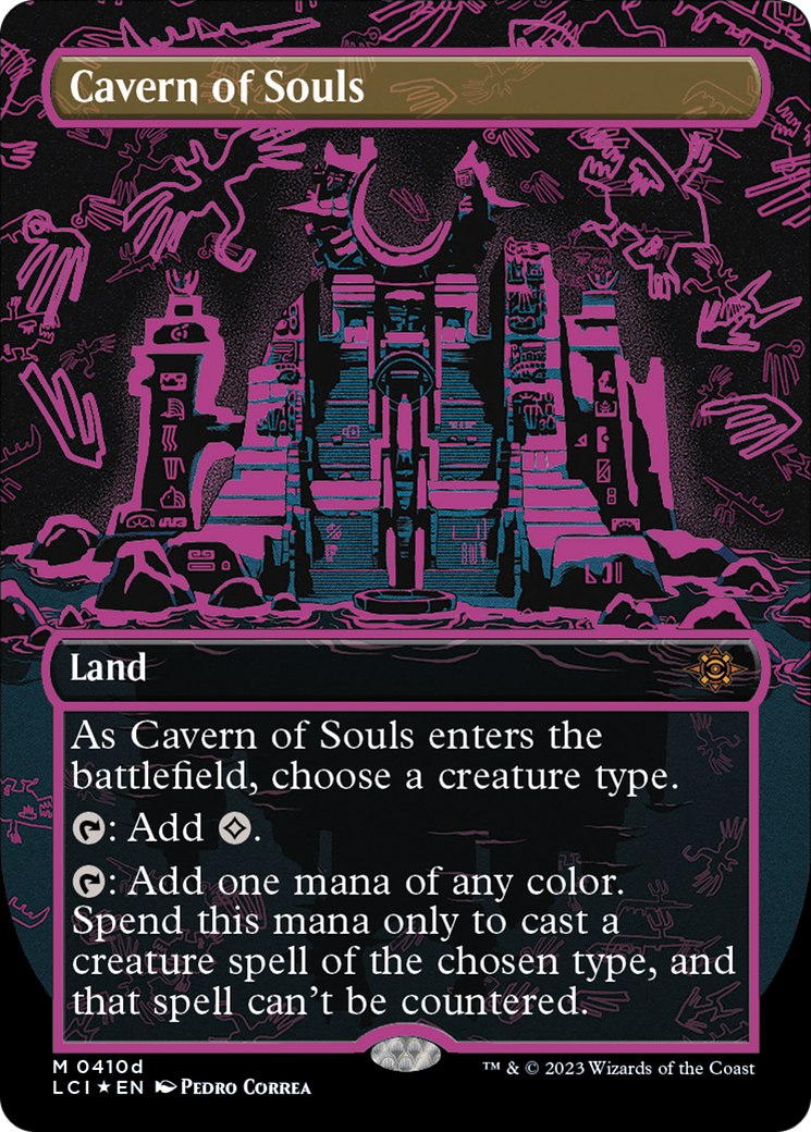 Cavern of Souls (0410d) (Borderless) [The Lost Caverns of Ixalan] | Mega City Incorporated