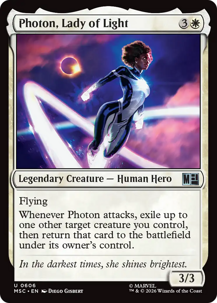 Photon, Lady of Light [Marvel Super Heroes Commander] | Mega City Incorporated