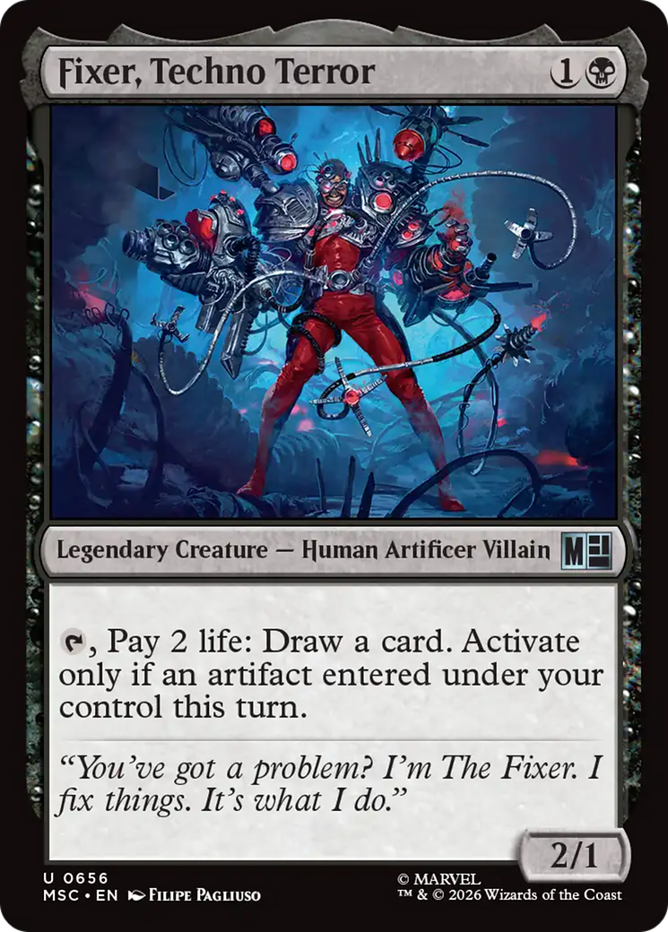 Fixer, Techno Terror [Marvel Super Heroes Commander] | Mega City Incorporated