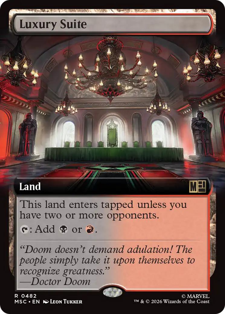 Luxury Suite (Extended Art) [Marvel Super Heroes Commander] | Mega City Incorporated