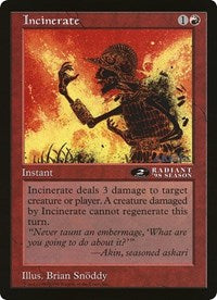 Incinerate (Oversized) [Oversize Cards] | Mega City Incorporated