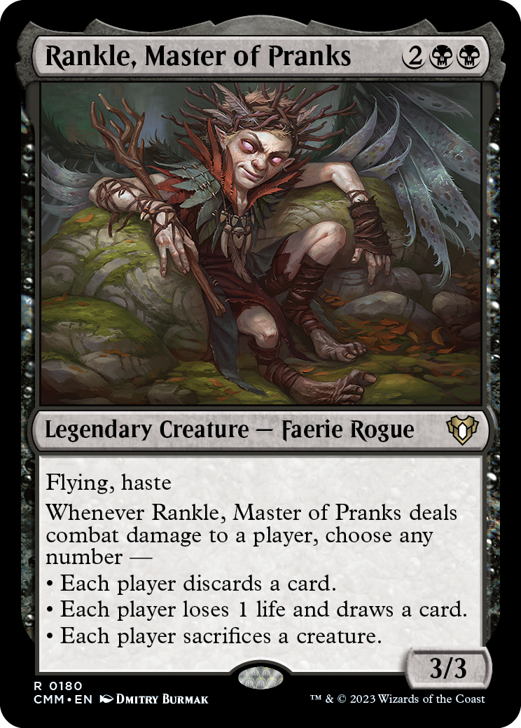 Rankle, Master of Pranks [Commander Masters] | Mega City Incorporated