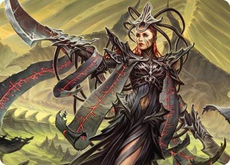 Testament Bearer Art Card [Phyrexia: All Will Be One Art Series] | Mega City Incorporated