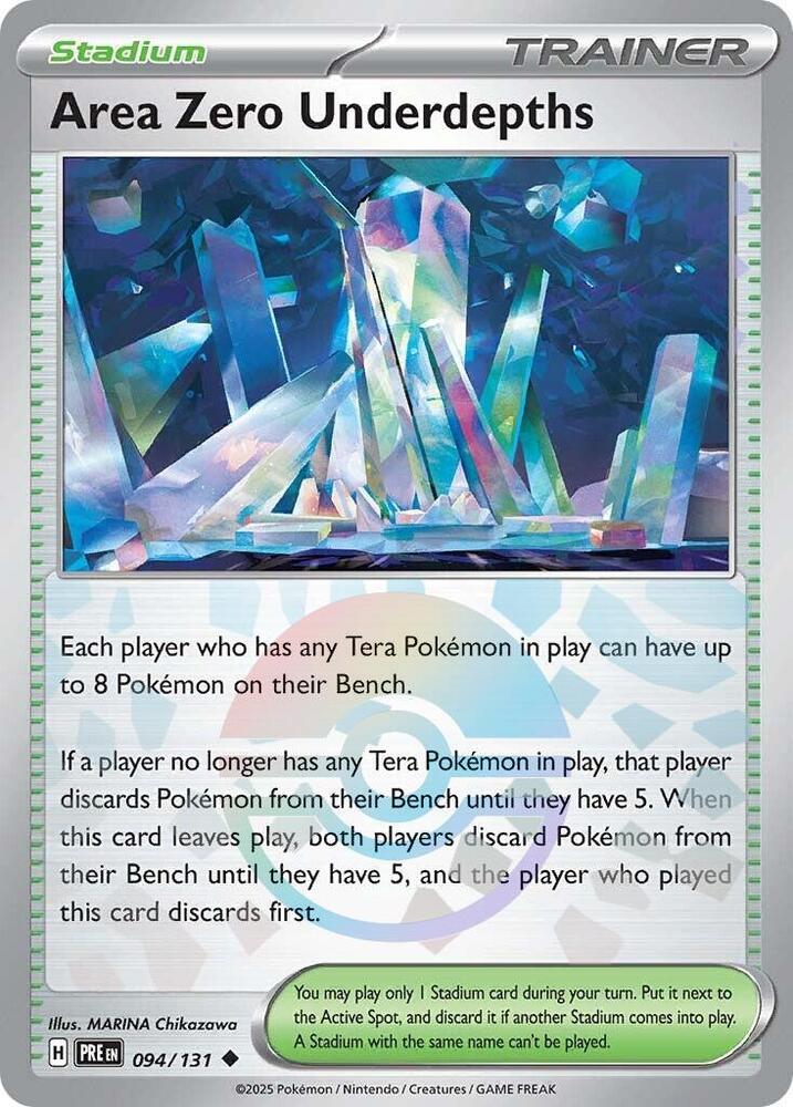Area Zero Underdepths (094/131) (Poke Ball Pattern) [Scarlet & Violet: Prismatic Evolutions] | Mega City Incorporated