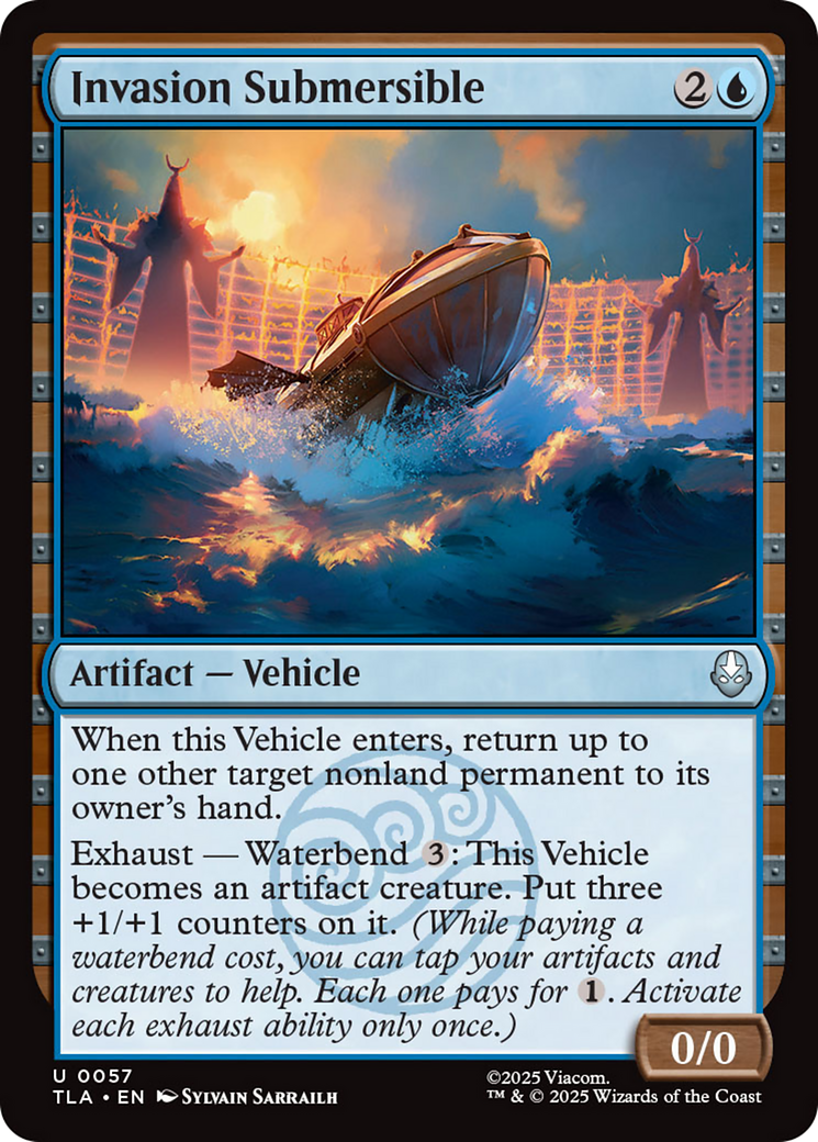 Invasion Submersible [Avatar: The Last Airbender] | Mega City Incorporated