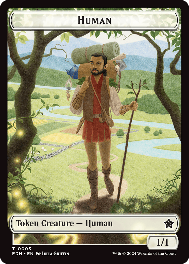 Copy // Human Double-Sided Token [Foundations Tokens] | Mega City Incorporated