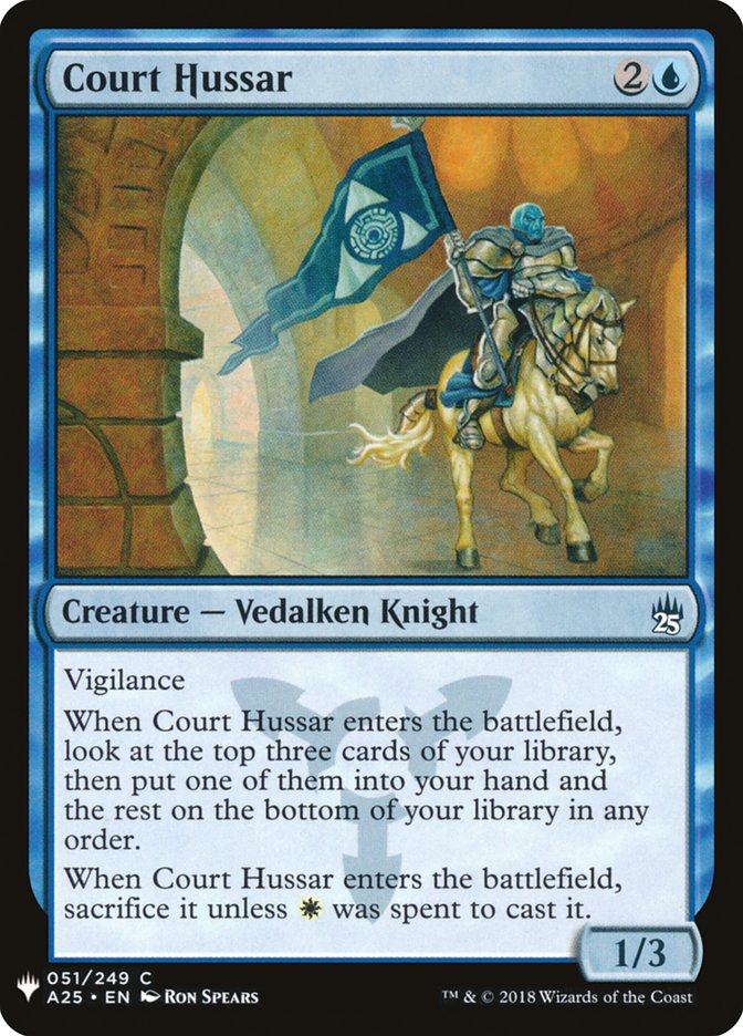 Court Hussar [Mystery Booster] | Mega City Incorporated