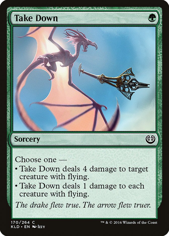 Take Down [Kaladesh] | Mega City Incorporated