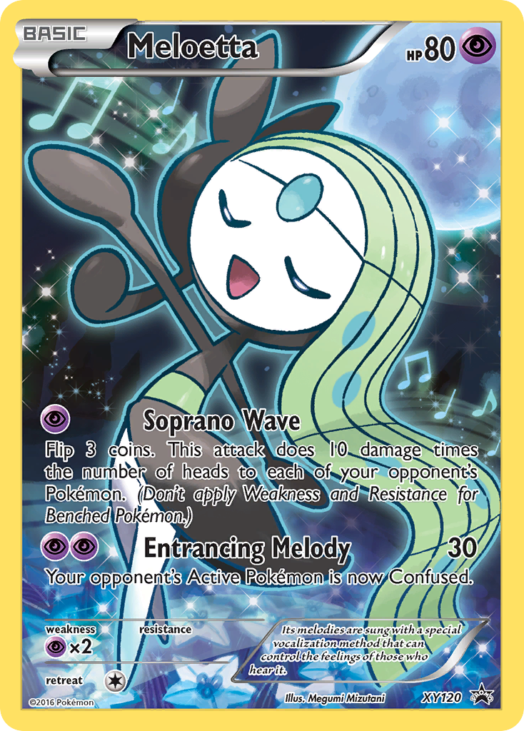 Meloetta (XY120) [XY: Black Star Promos] | Mega City Incorporated