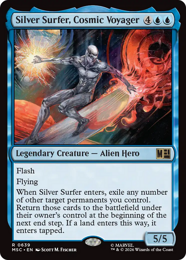 Silver Surfer, Cosmic Voyager [Marvel Super Heroes Commander] | Mega City Incorporated