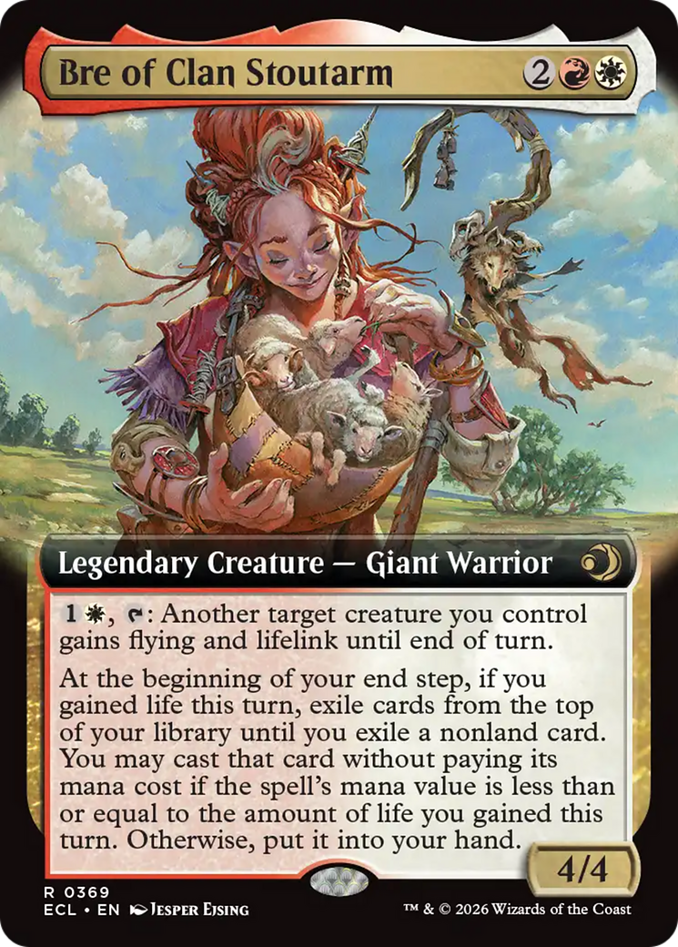 Bre of Clan Stoutarm (Extended Art) [Lorwyn Eclipsed] | Mega City Incorporated