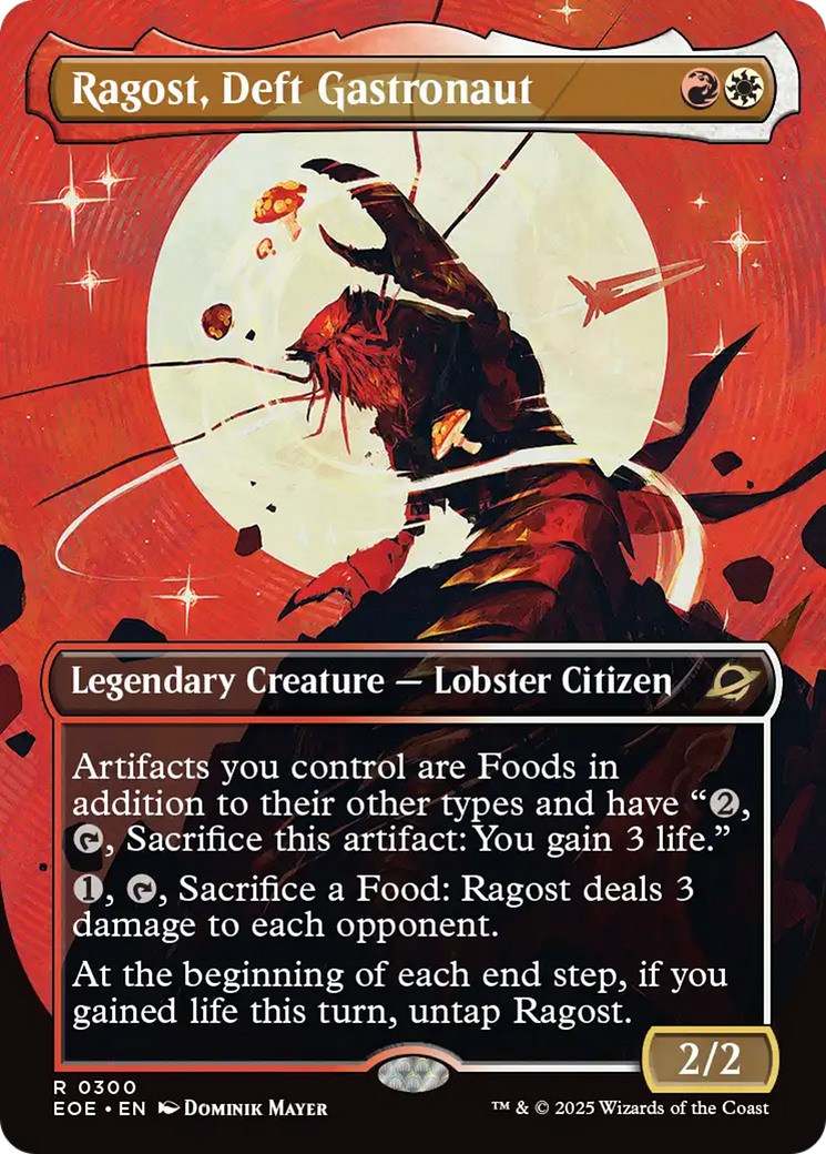 Ragost, Deft Gastronaut (Borderless) [Edge of Eternities] | Mega City Incorporated