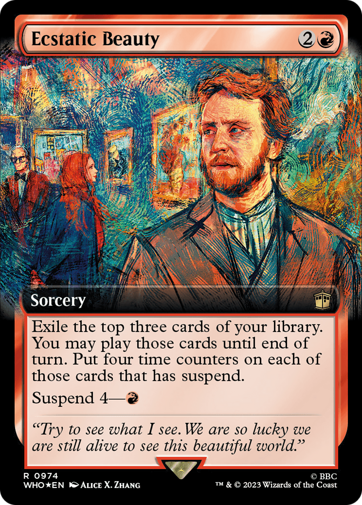 Ecstatic Beauty (Extended Art) (Surge Foil) [Doctor Who] | Mega City Incorporated