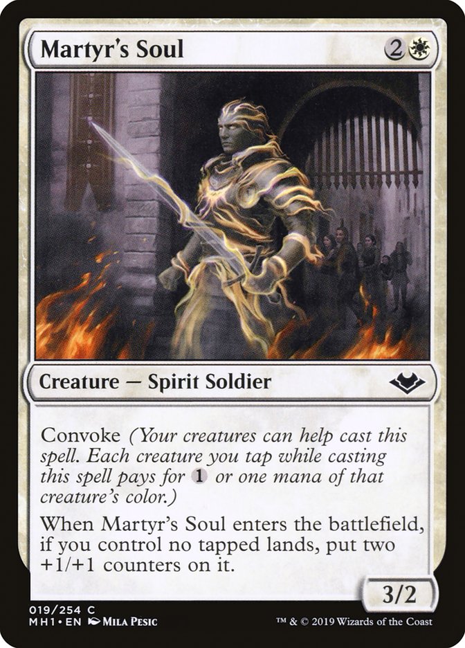 Martyr's Soul [Modern Horizons] | Mega City Incorporated