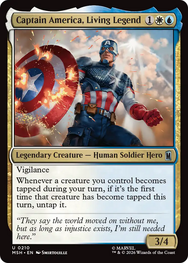 Captain America, Living Legend [Marvel Super Heroes] | Mega City Incorporated