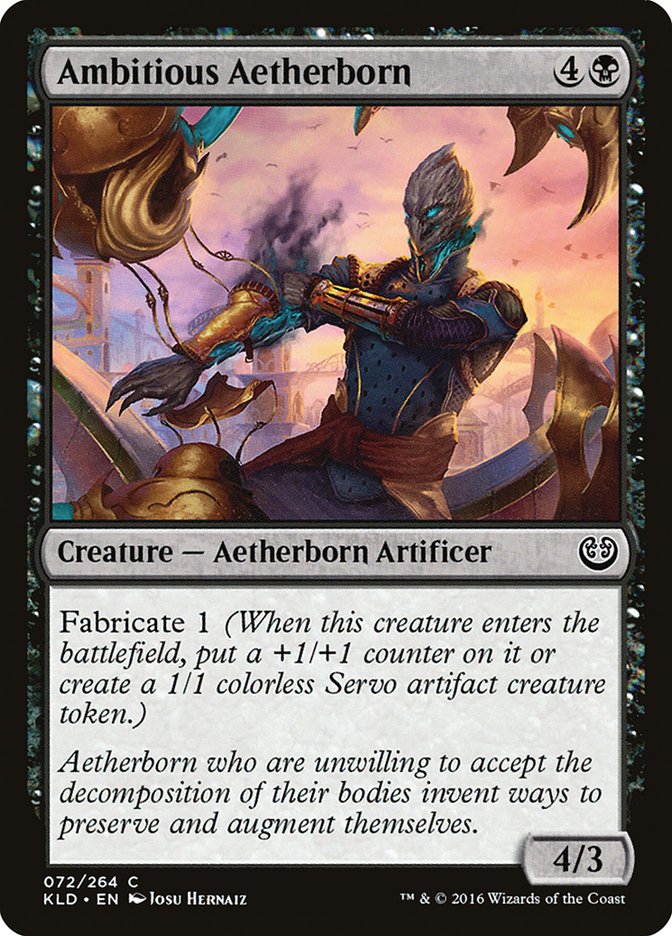 Ambitious Aetherborn [Kaladesh] | Mega City Incorporated