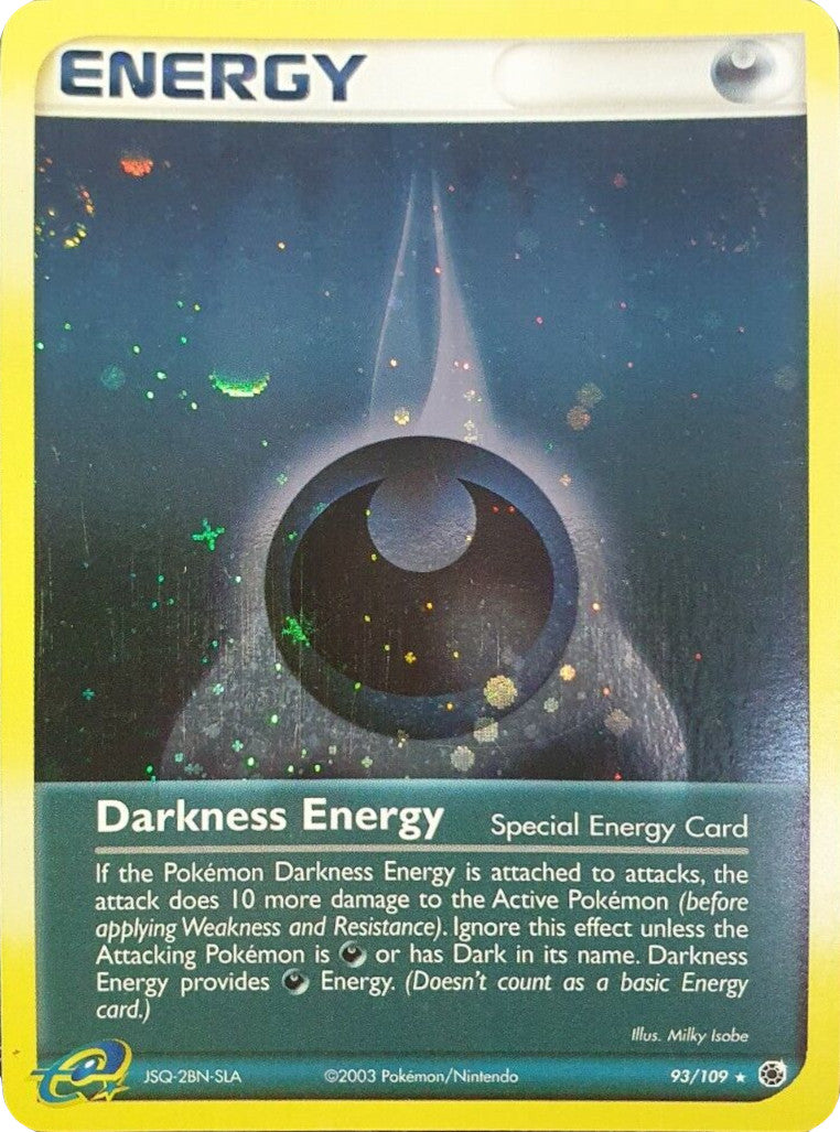 Darkness Energy (93/109) (Cosmos Holo) [EX: Ruby & Sapphire] | Mega City Incorporated