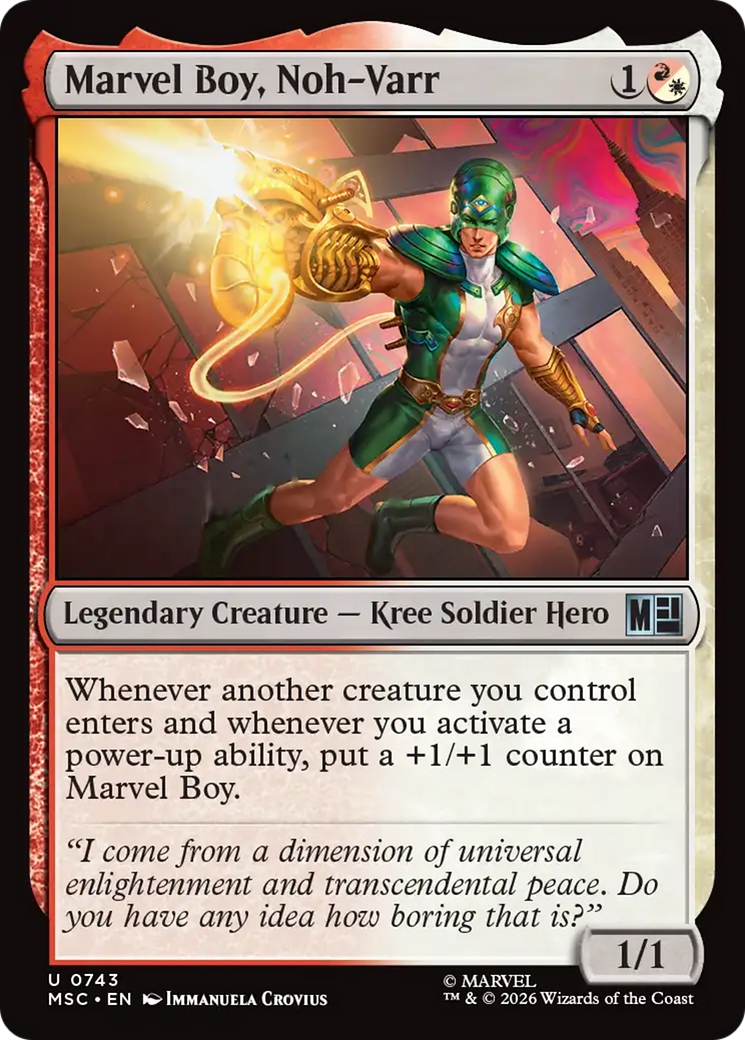 Marvel Boy, Noh-Varr [Marvel Super Heroes Commander] | Mega City Incorporated
