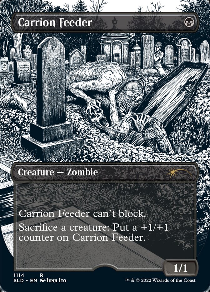 Carrion Feeder (Borderless Etched Foil) [Secret Lair Drop Series] | Mega City Incorporated