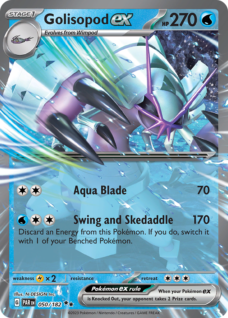 Golisopod ex (050/182) [Scarlet & Violet: Paradox Rift] | Mega City Incorporated