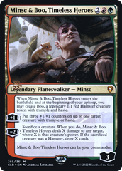 Minsc & Boo, Timeless Heroes (Promo Pack) [The Lost Caverns of Ixalan Promos] | Mega City Incorporated