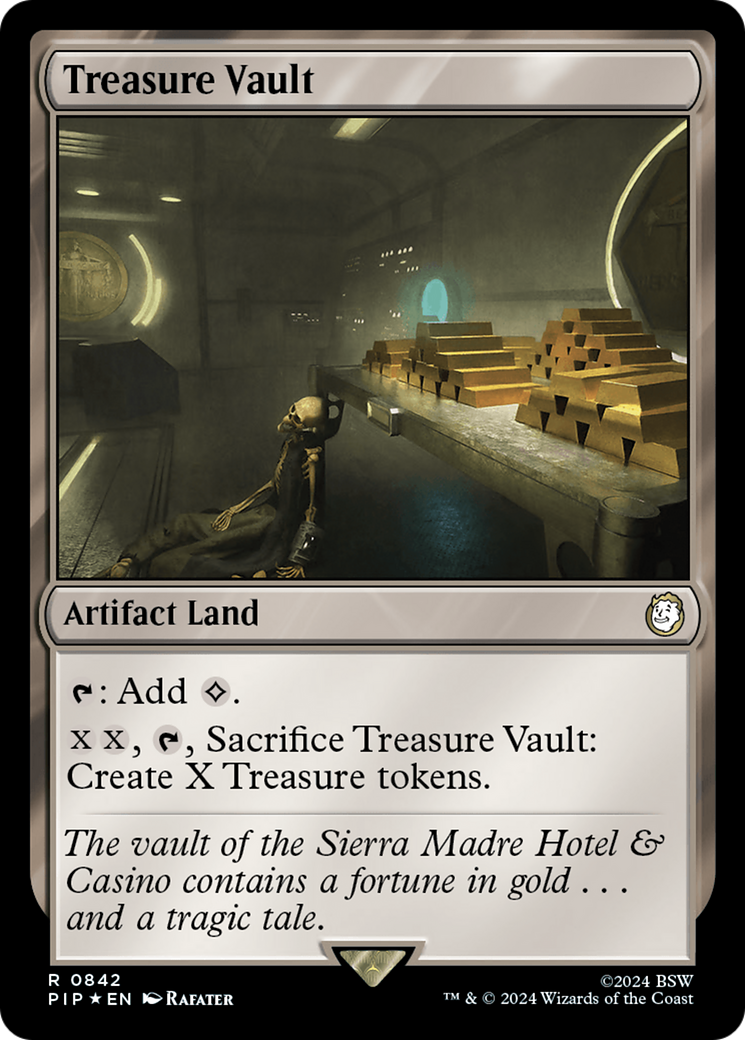 Treasure Vault (Surge Foil) [Fallout] | Mega City Incorporated