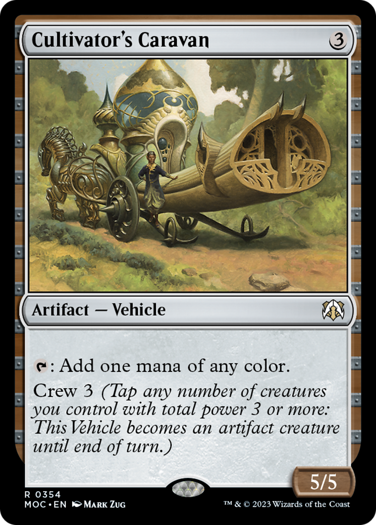 Cultivator's Caravan [March of the Machine Commander] | Mega City Incorporated
