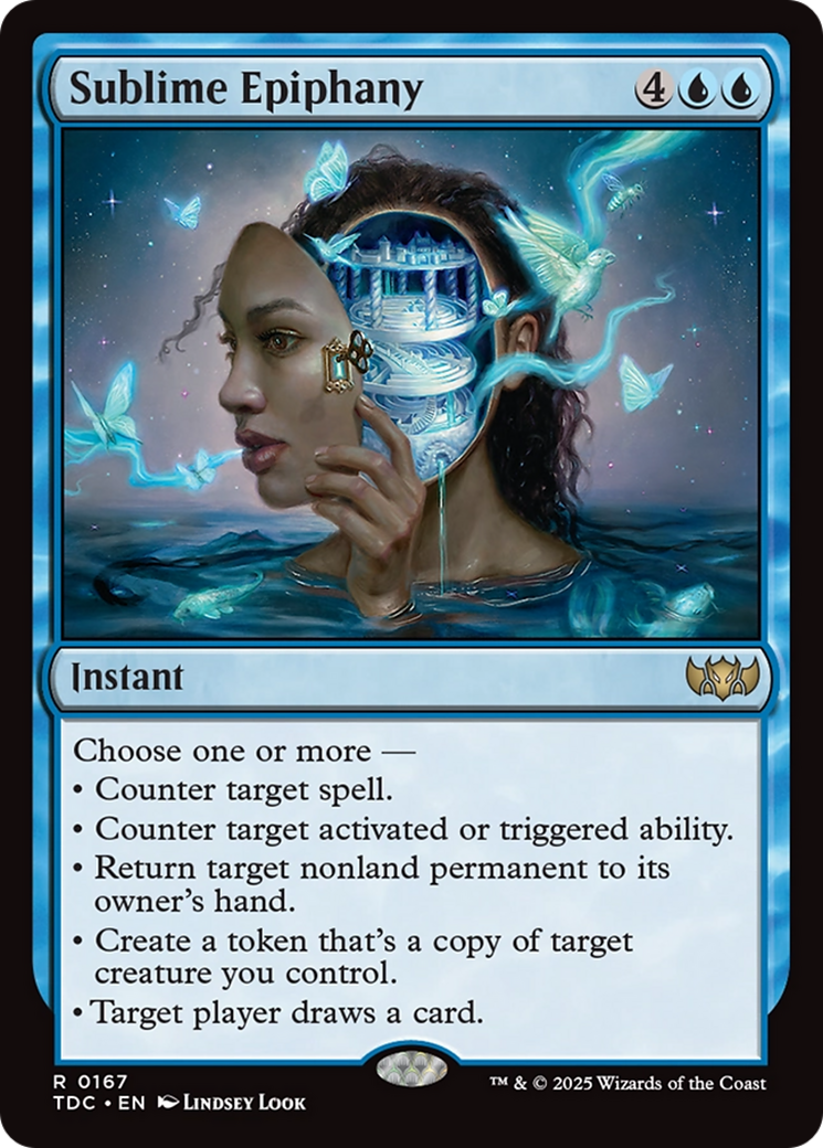 Sublime Epiphany [Tarkir: Dragonstorm Commander] | Mega City Incorporated