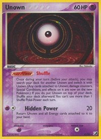 Unown (O) (O/28) [EX: Unseen Forces] | Mega City Incorporated