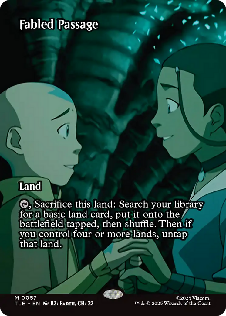 Fabled Passage (Borderless) [Avatar: The Last Airbender: Eternal-Legal] | Mega City Incorporated