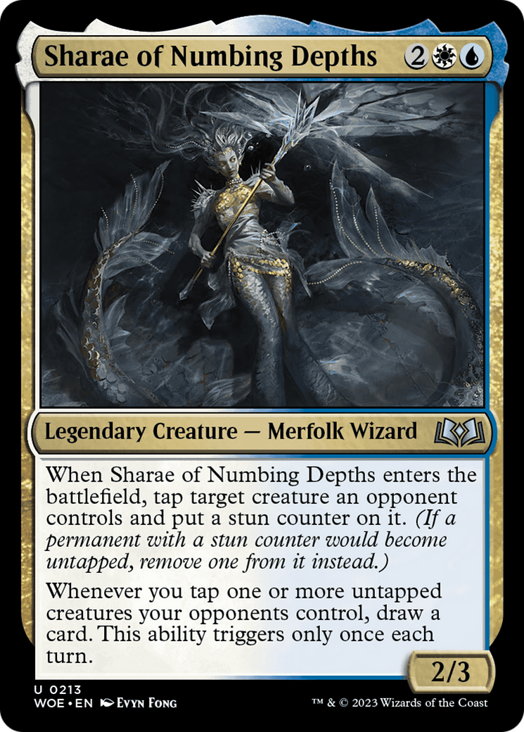 Sharae of Numbing Depths [Wilds of Eldraine] | Mega City Incorporated