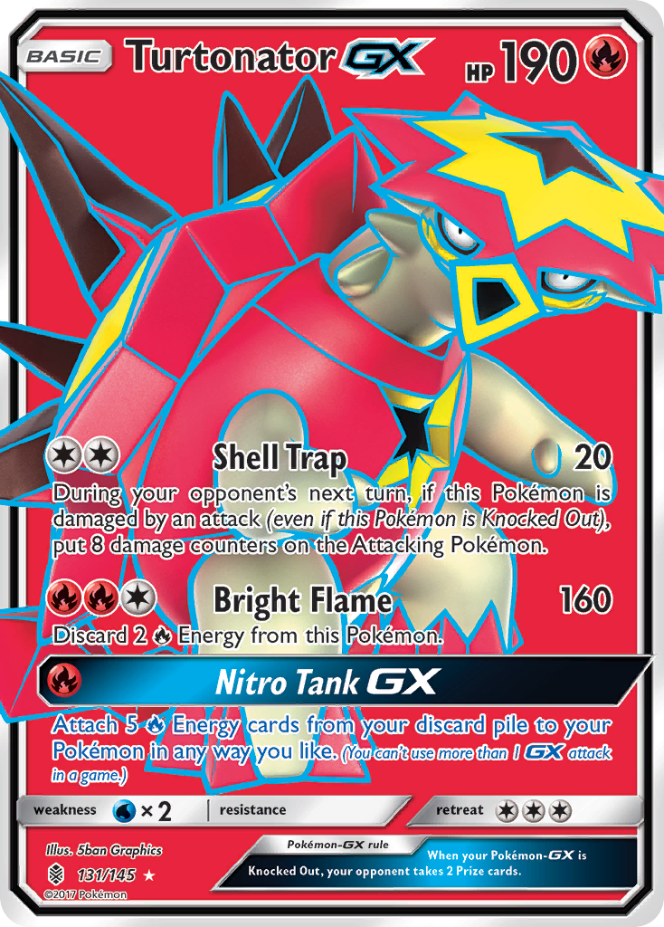 Turtonator GX (131/145) [Sun & Moon: Guardians Rising] | Mega City Incorporated
