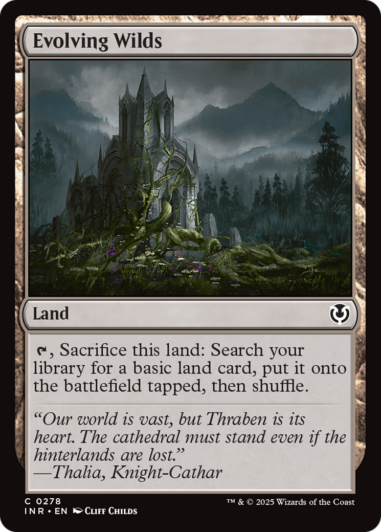 Evolving Wilds [Innistrad Remastered] | Mega City Incorporated